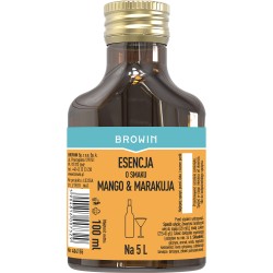 Zaprawka Esencja o smaku mango & marakuja 100 ml na 5 l