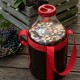 Balon do wina plastikowy, lekki, z szelkami, 15 L