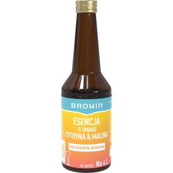 Zaprawka Esencja o smaku cytrynowo-malinowym 40 ml na 4L