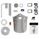 Destylator na garze 30L Convex 30 z odstojnikiem