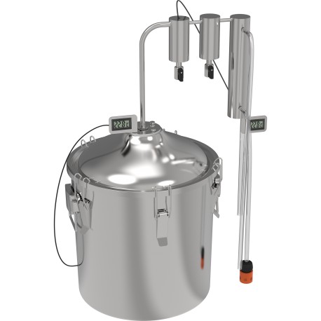 Destylator na garze 30L Convex 30 z dwoma odstojnikami