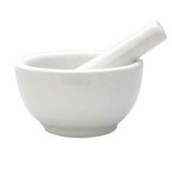 Moździerz porcelanowy do ziół przypraw 9cm