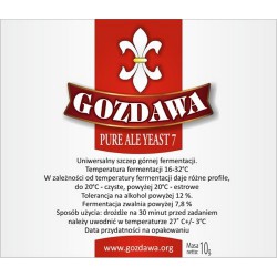 Gozdawa drożdże górnej fermentacji Pure Ale Yeast