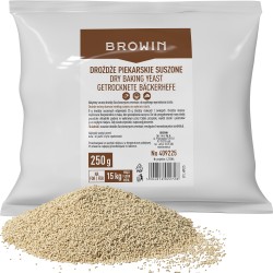 Suszone drożdże piekarskie, 250g