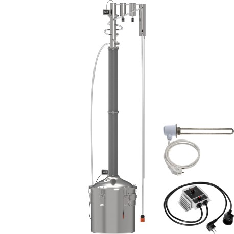 Destylator elektryczny zimne palce 60L modułowy convex z odstojnikami