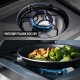 Grill gazowy dragON BBQ201, o mocy 18,8 kW, srebrny