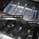 Grill gazowy dragON BBQ201, o mocy 18,8 kW, srebrny