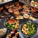 Grill gazowy dragON BBQ201, o mocy 18,8 kW, srebrny