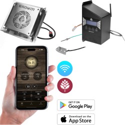 Moduły elektryczne ze sterownikiem Wi-Fi– zestaw dragON do wędzarni ogrodowych