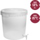 Pojemnik fermentacyjny 30 L z pokrywką i kranem