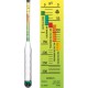 Solomierz nietłukący z probówką, zakres pomiaru: 0-300 g soli/L