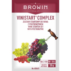 Zestaw startowy do wina Vinistart Complex, 20 g