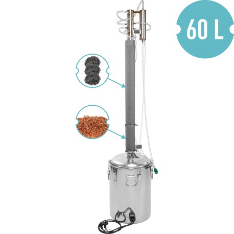 Destylator elektryczny HawkStill zimne palce 60L 60,3mm