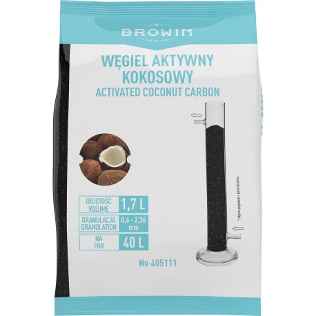 Węgiel aktywny kokosowy 1,7L Activsorb 109