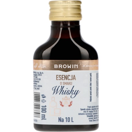 Esencja o smaku whisky na 10 L, 100 ml