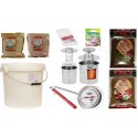 ZESTAW SZYNKOWAR 3kg pojemnik do peklowania + GRATIS