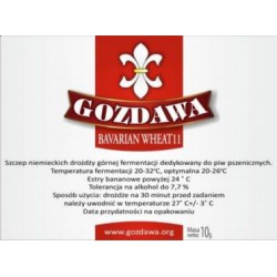 Gozdawa drożdże do piw pszenicznych Bavarian Wheat 11