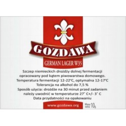 Gozdawa drożdże GERMAN LAGER W35