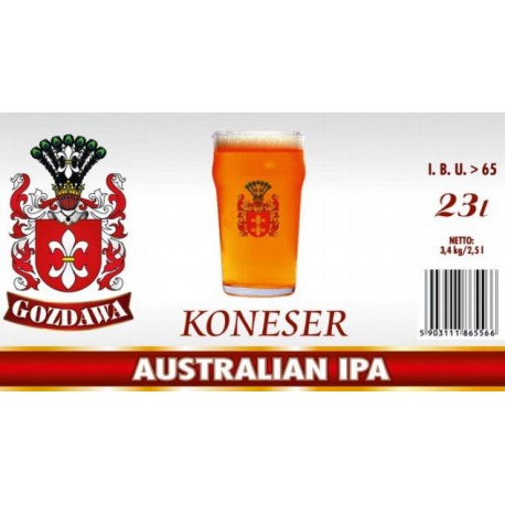 Piwo brewkit KONESER AUSTRALIAN IPA Gratis