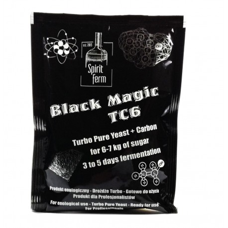 Drożdże gorzelnicze Spiritferm TC6 BLACK MAGIC