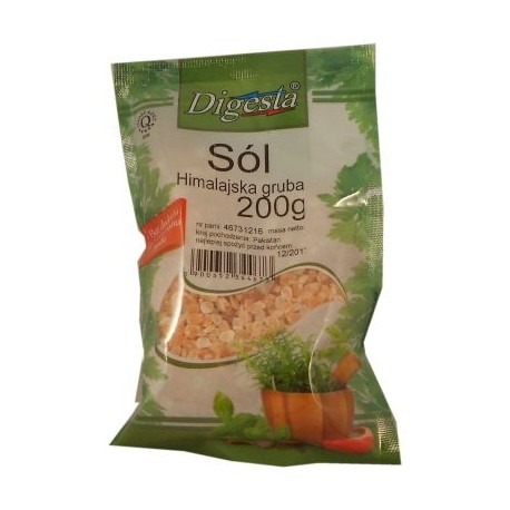 Sól Himalajska gruboziarnista 400g 