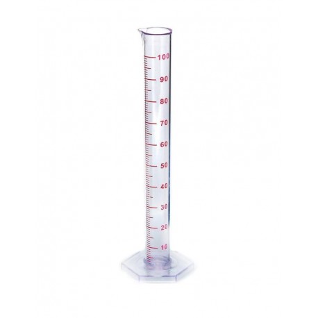 Menzurka plastikowa 100ml z podziałką i podstawką