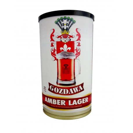 Piwo Amber Lager 1,7kg Ekstrakt Gozdawa BREW-KIT