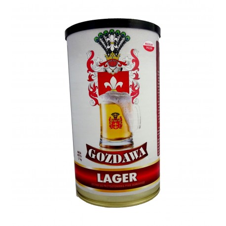 Piwo domowe Lager 1,7kg Ekstrakt Gozdawa BREW-KIT