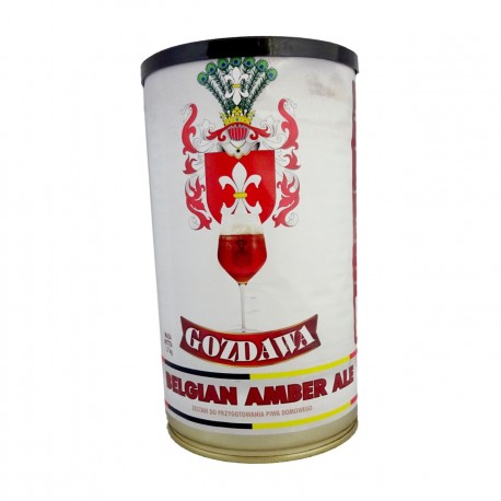 Piwo domowe Gozdawa BELGIAN AMBER ALE brewkit brew kit GRATIS
