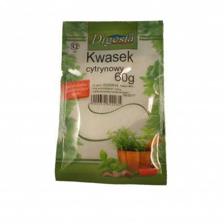 Kwasek cytrynowy 60g