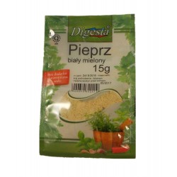 Pieprz biały mielony 15g