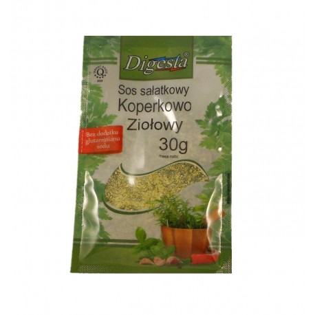 Sos do sałatek koperkowo-ziołowy 30 gram