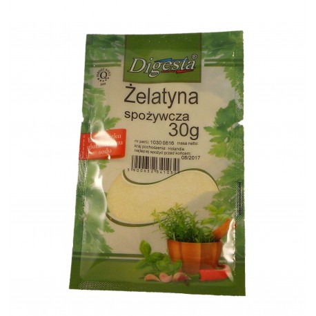 Żelatyna spożywcza 30g