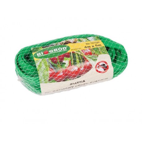 Siatka przeciw ptakom 4x5m na drzewa