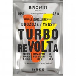 Drożdże gorzelnicze Turbo reVOLTa 48h BROWIN