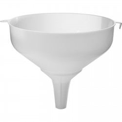 Lejek plastikowy biały fi 25cm
