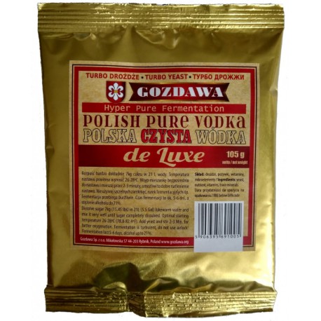 Drożdże gorzelnicze VODKA PURE Alcopure 10szt