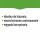 Beczka do peklowania kiszenia - biała, uchwyty, 10 L