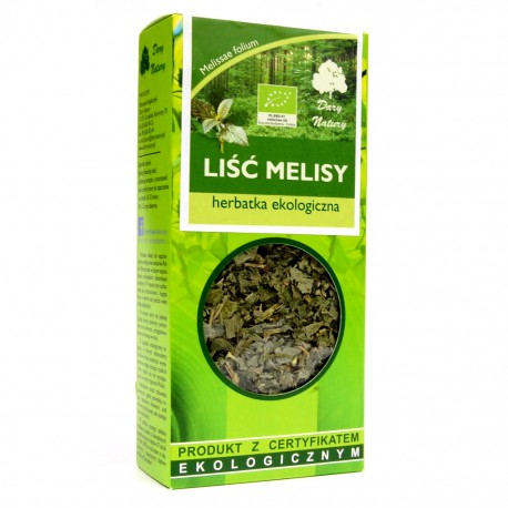 Liść melisy herbatka ekologiczna 25g