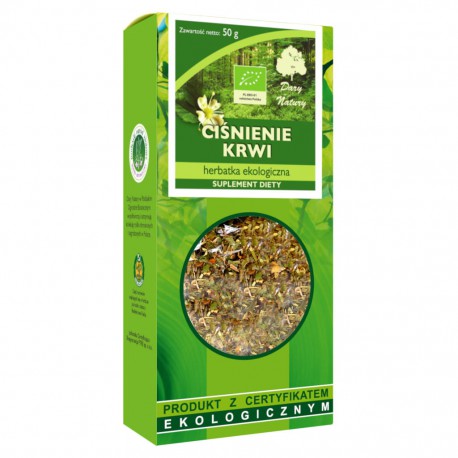 Herbatka eko POLECANA PRZY NADCIŚNIENIU 50g 
