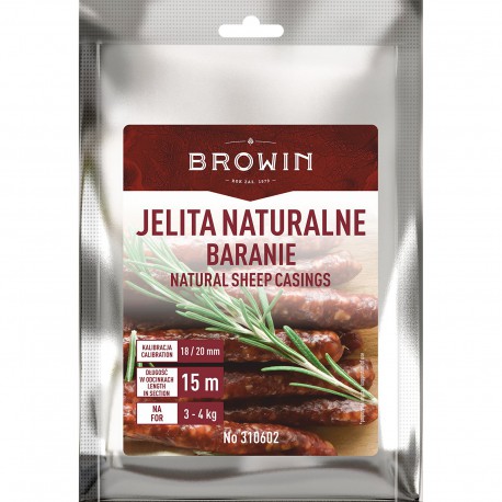 Jelita naturalne Baranie - kal18/20 - 15m