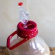 Balon do wina plastikowy, lekki, z uchwytem, 15 L