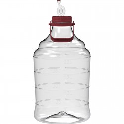 Balon do wina plastikowy, lekki, z uchwytem, 25 L