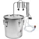 Destylator na garze 18L z dwoma odstojnikami POT STILL