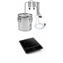 Destylator elektryczny na garze 30L z dwoma odstojnikami POT STILL