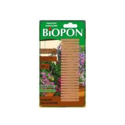 BIOPON pałeczki nawozowe do roślin balkonowych 30szt