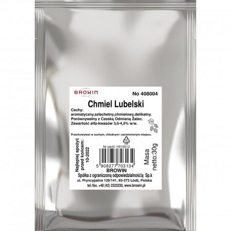 Chmiel Lubelski granulat 30g