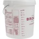 Pojemnik fermentacyjny 15l Fermentator z nadrukiem i rączką