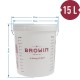 Pojemnik fermentacyjny 15l Fermentator z nadrukiem i rączką