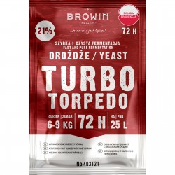 Drożdże gorzelnicze BIOWIN TURBO Torpedo 72H